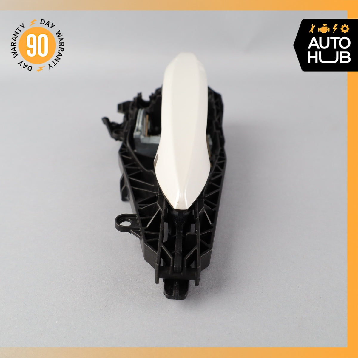 14-19 BMW F15 X5 Rear Right Passenger Exterior Door Handle White OEM - photo 10
