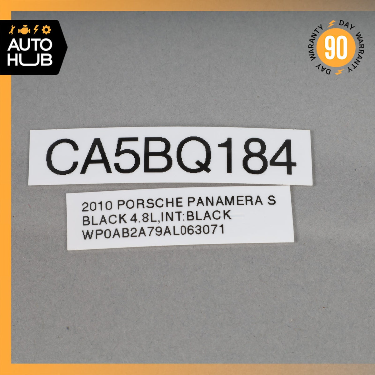10-13 Porsche Panamera 970 Steering Column Clockspring Control Switch OEM 70k - photo 22