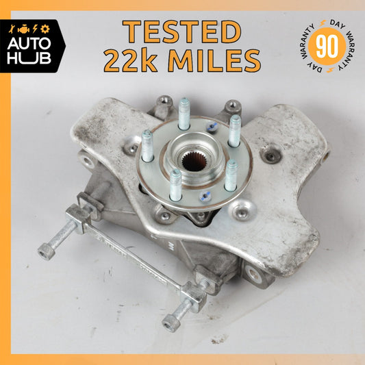 13-16 Aston Martin DB9 Rear Left Side Spindle Knuckle Hub AD235A971AA OEM 22k - photo 1