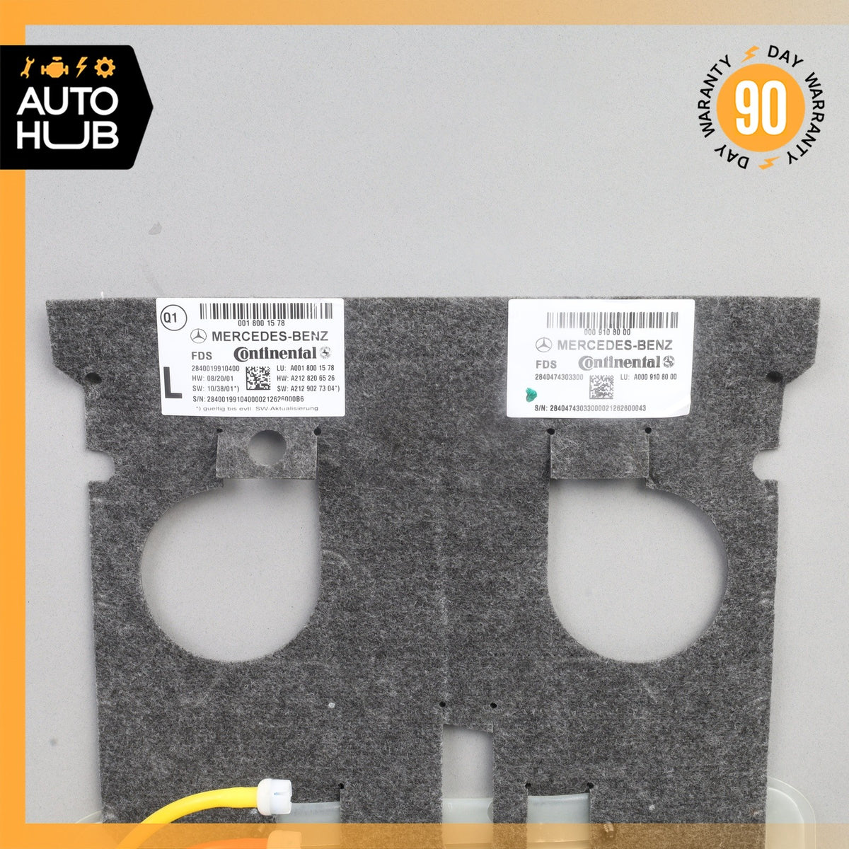 10-16 Mercedes W212 E350 E550 Front Left Upper Seat Cushion Bladder Bolster OEM - photo 13