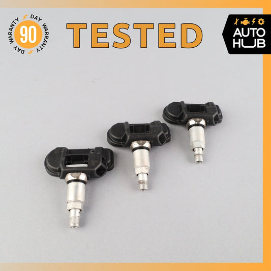12-18 Mercedes W117 CLA250 GLK350 TPMS Tire Pressure Sensor 433 MHZ Set of 3 OEM - photo 1