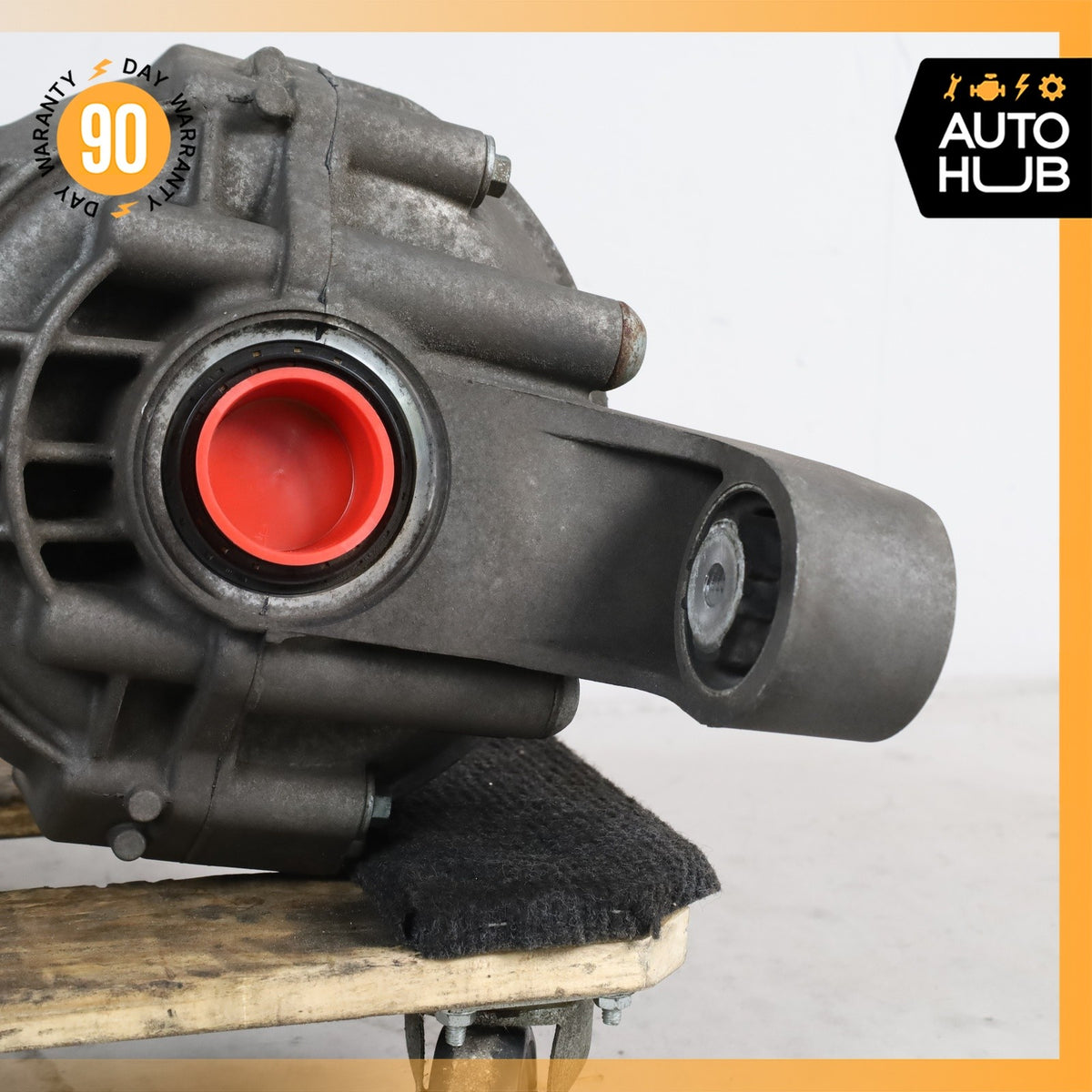03-06 Porsche Cayenne 955 Turbo 4.5L V8 Rear Differential Diff Axle Carrier OEM - photo 9