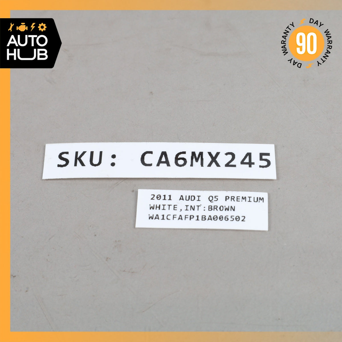Audi 8R Q5 SQ5 Top Shark Fin Antenna Roof GPS 8R0035503G OEM - photo 10