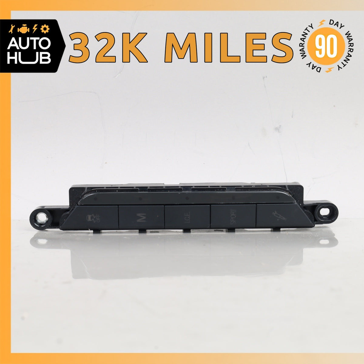 14-17 Maserati Quattroporte M156 Suspension Traction Control Switch OEM 32k - photo 1