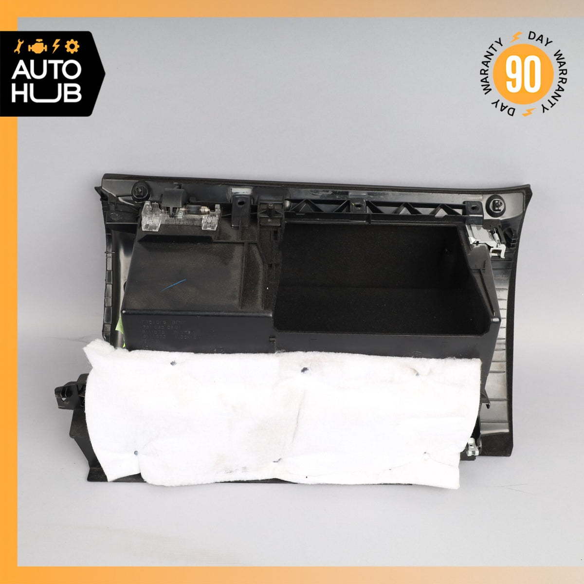 06-13 Mercedes W251 R350 R500 Dashboard Glove Box Storage Compartment Black OEM - photo 9