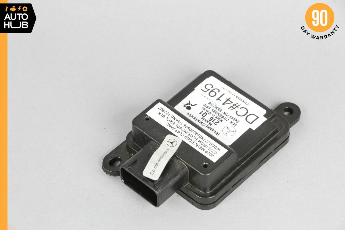 07-10 Mercedes W216 CL63 AMG Seat Occupancy Module Right Passenger 2168204285 - photo 4