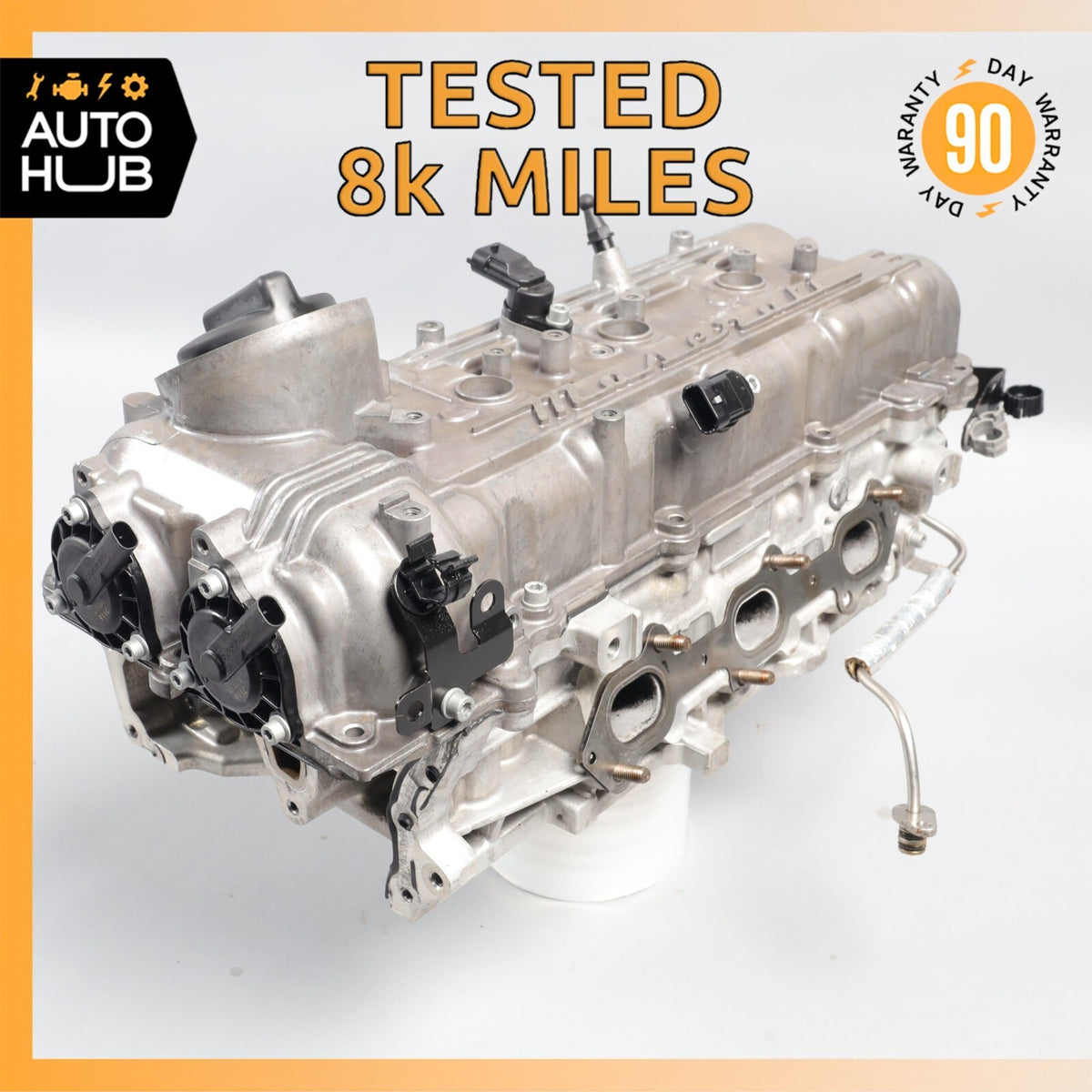 14-24 Maserati Quattroporte S Q4 Ghibli 3.0L V6 Engine Left Cylinder Head OEM 8k - photo 1