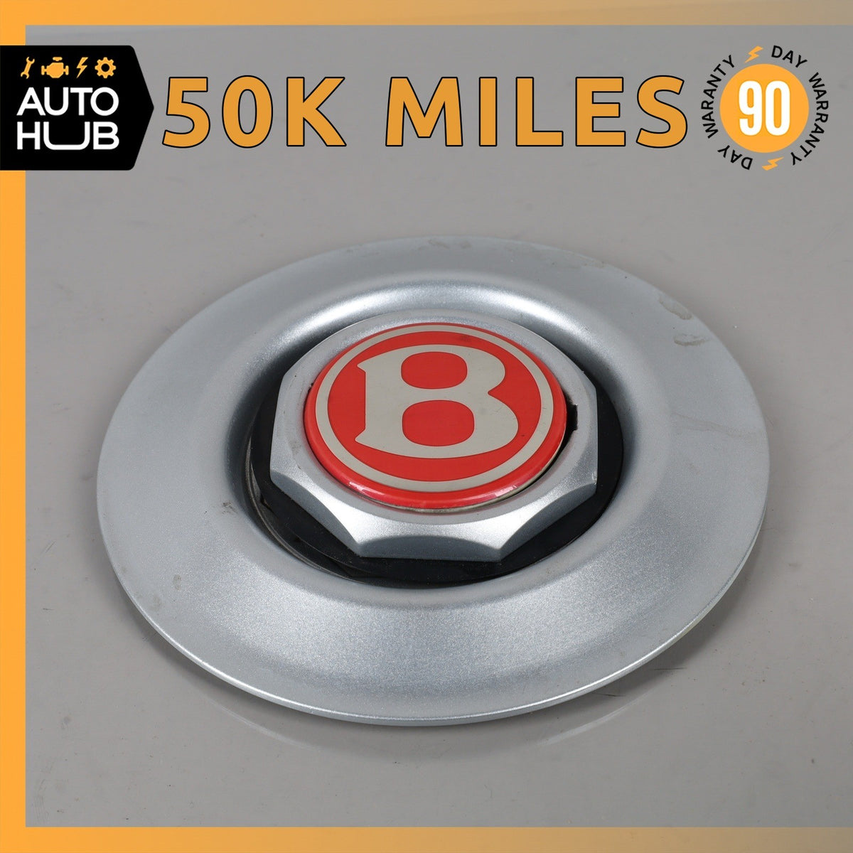 00-02 Bentley Arnage Wheel Center Hub Cap Cover OEM 50k - photo 1