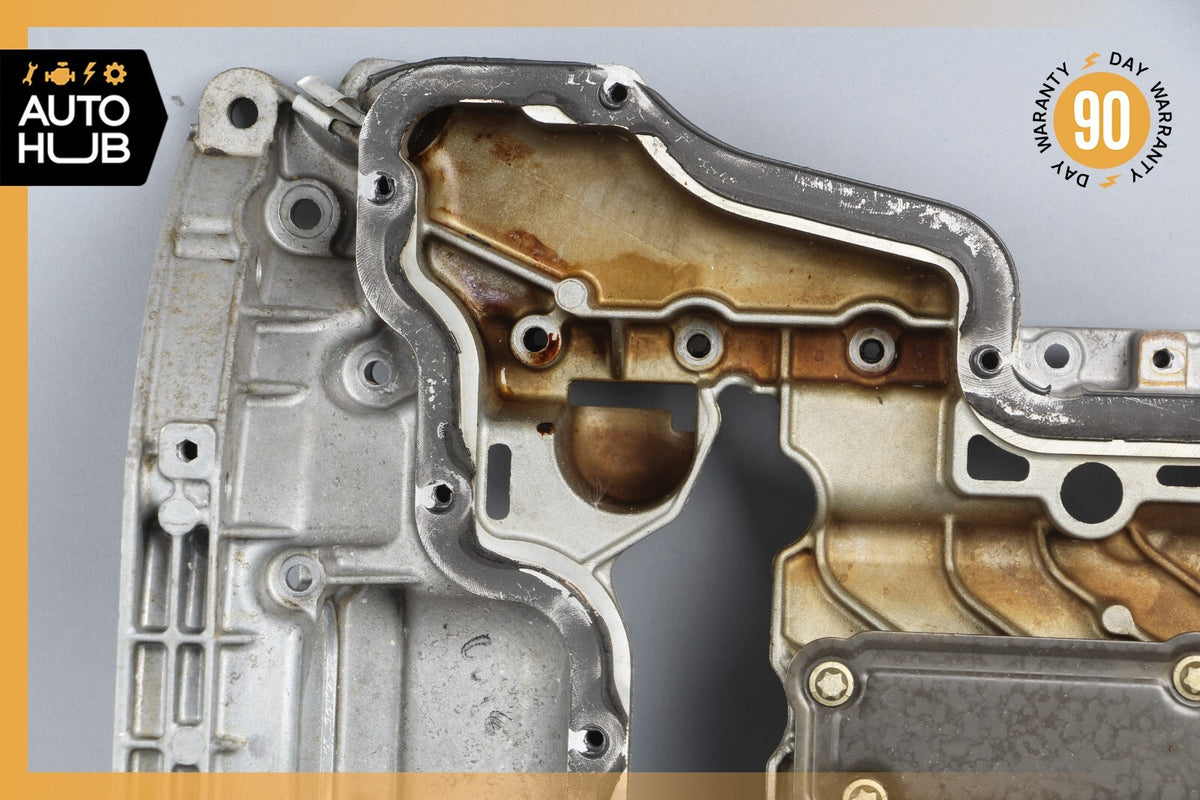 03-06 Mercedes R230 SL500 E500 CLK500 M113 Engine Upper Oil Pan 1130141202 OEM - photo 2