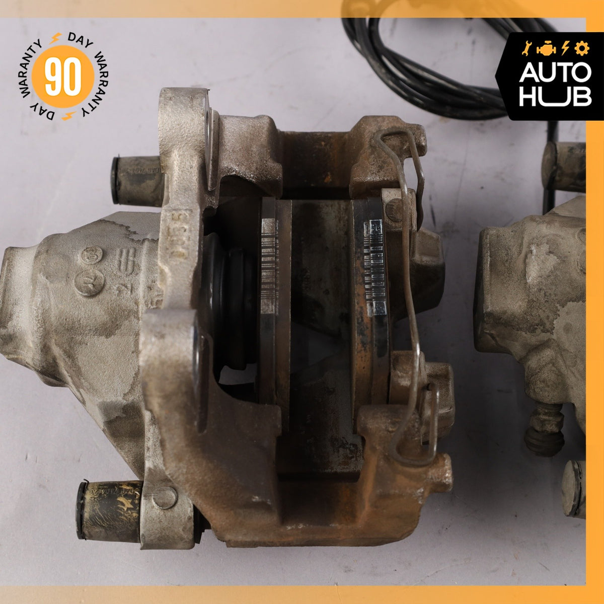 08-17 Mercedes W207 E400 C350 Rear Brake Calipers Left and Right Set OEM - photo 12