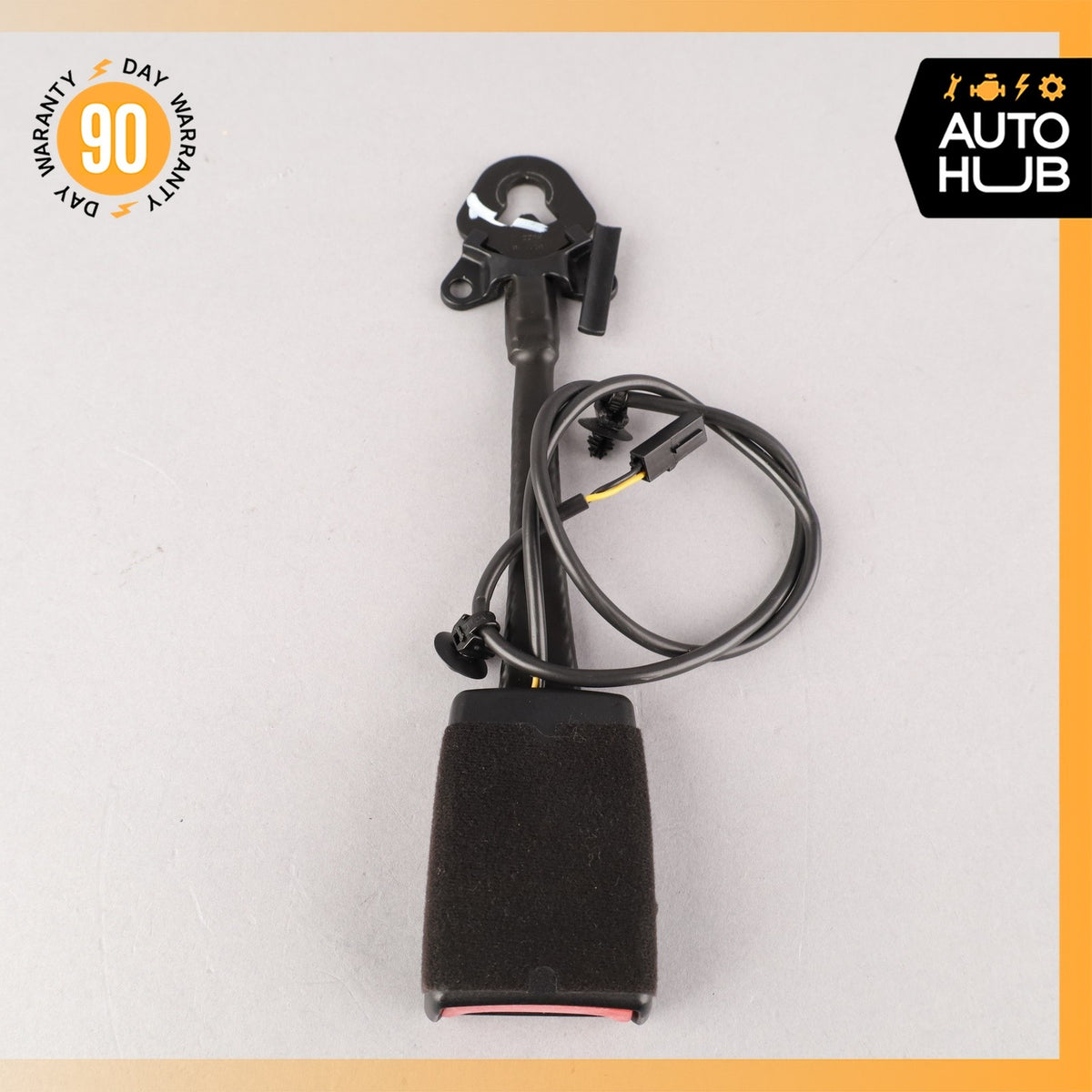Porsche Macan 95B S Front Left or Right Side Seat Belt Buckle Black OEM 74k - photo 7