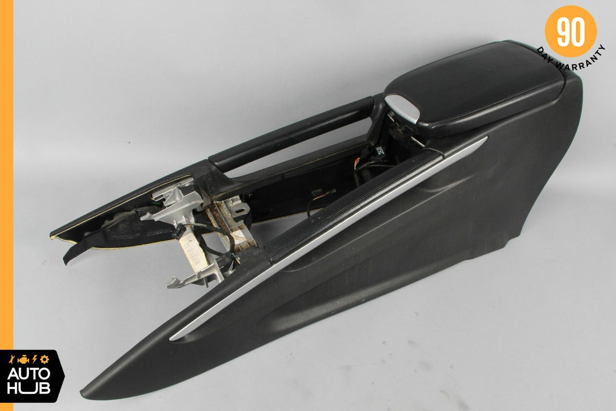 06-11 Mercedes W164 ML63 AMG Center Console Arm Rest w/ Rear Climate Control OEM - photo 6