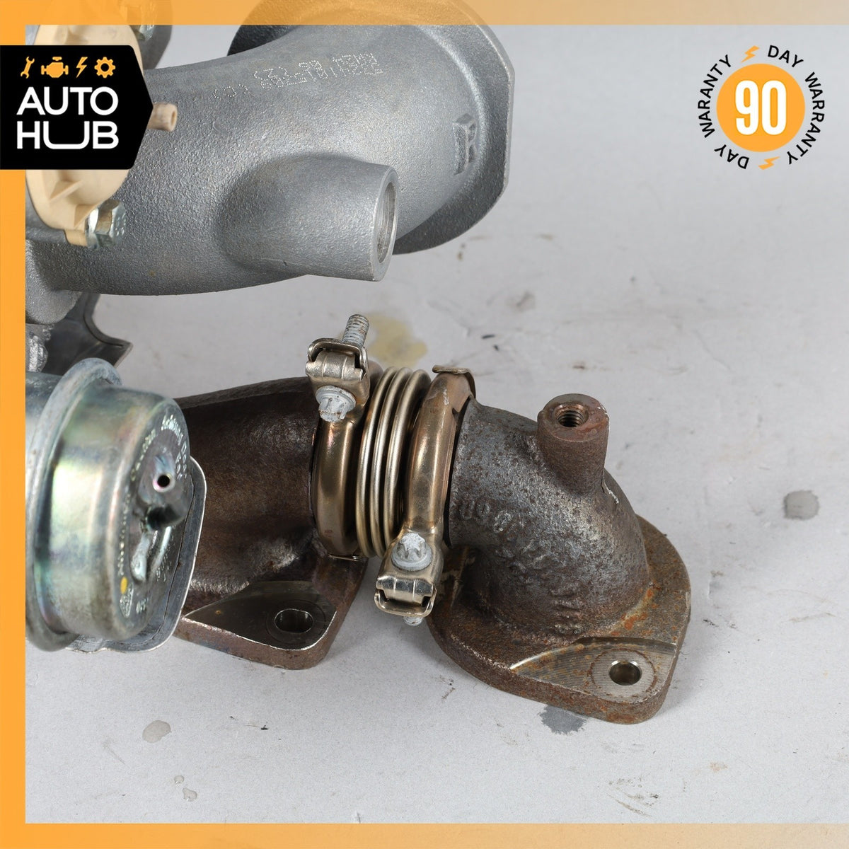 03-17 Mercedes W221 S600 SL600 M275 Turbocharger Turbo Manifold Right Side OEM - photo 9