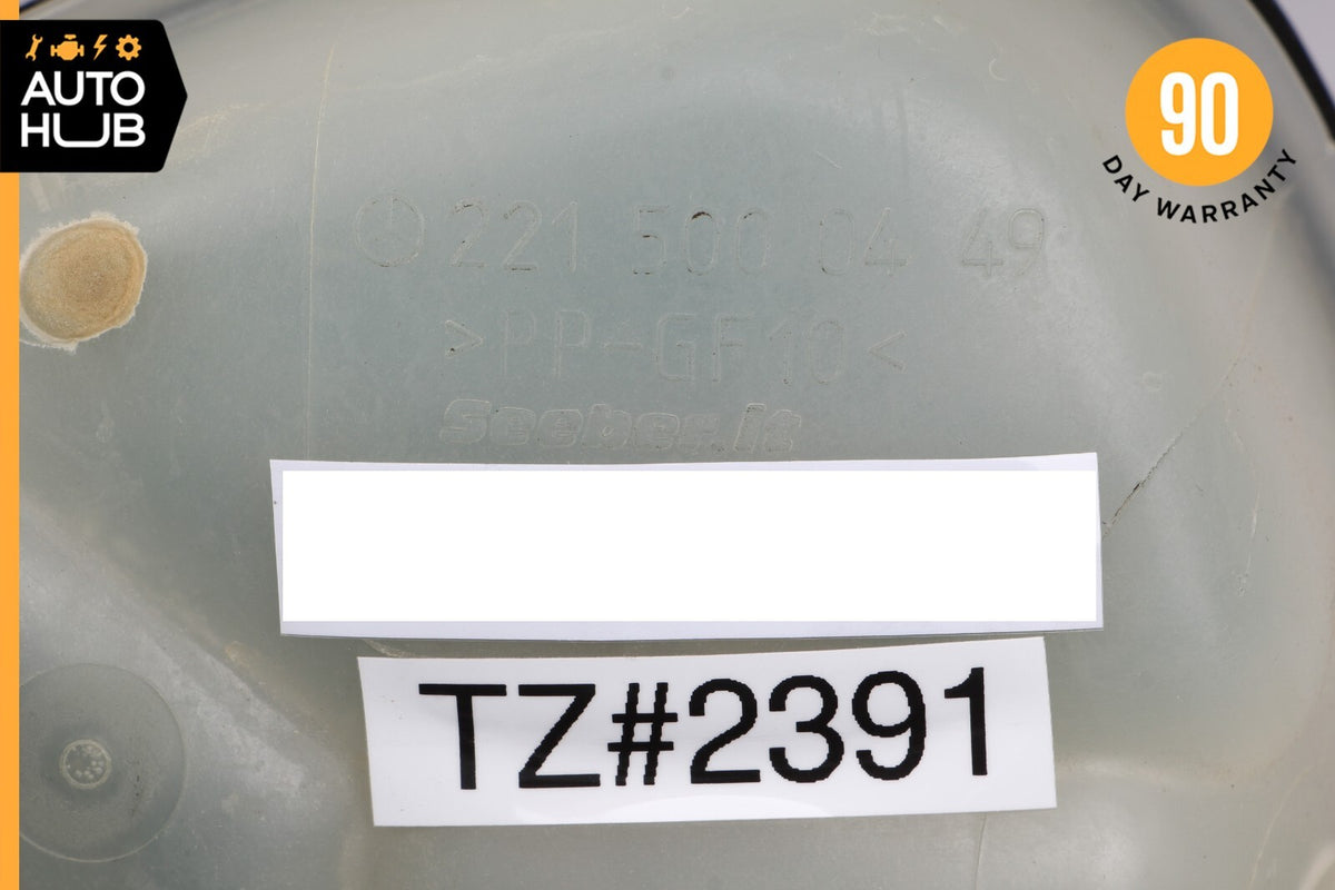 10-13 Mercedes W221 S400 Hybrid Coolant Reservoir Overflow Expansion Tank OEM - photo 12