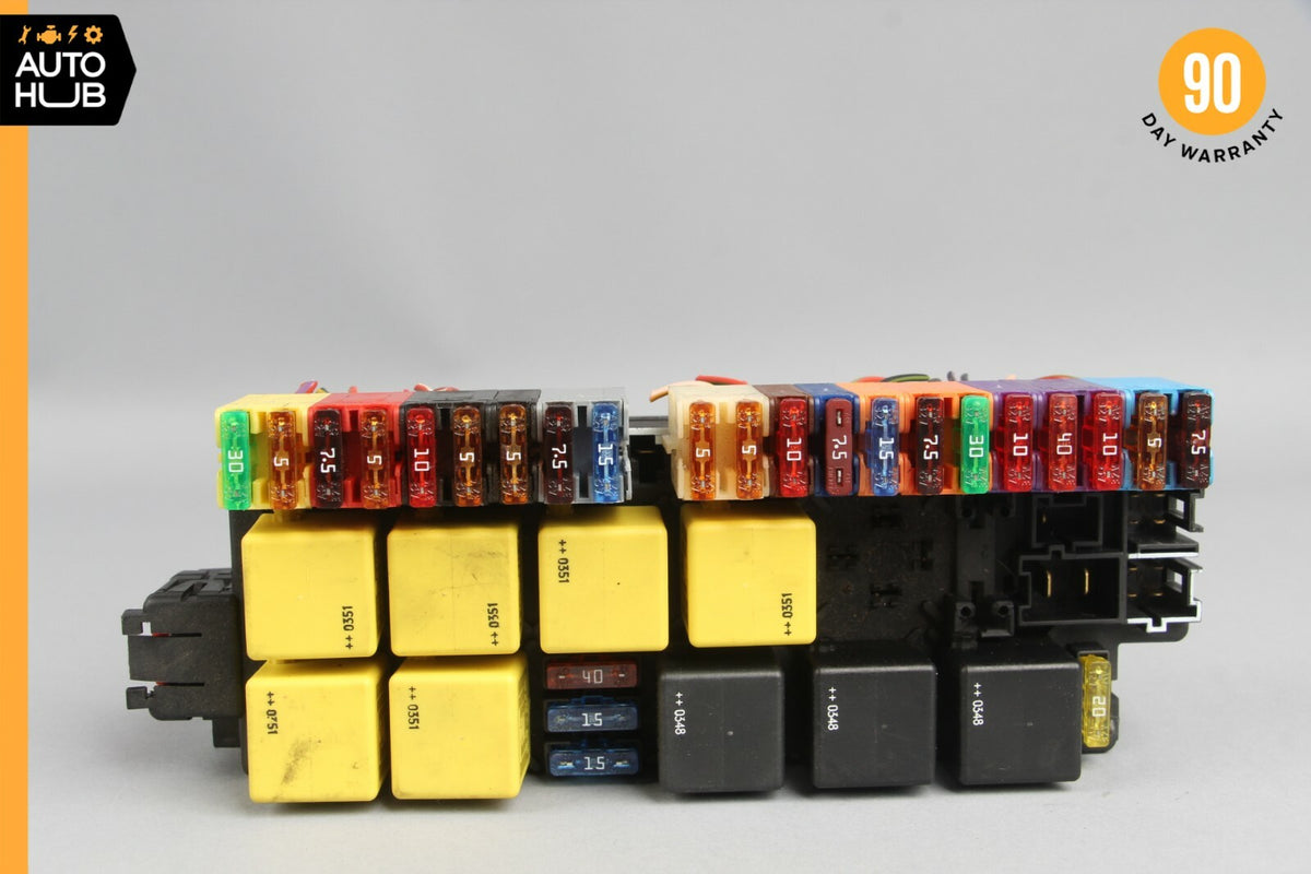 03-12 Mercedes R230 SL500 SL550 SLR Front Left SAM Fuse Box Control Module OEM - photo 3