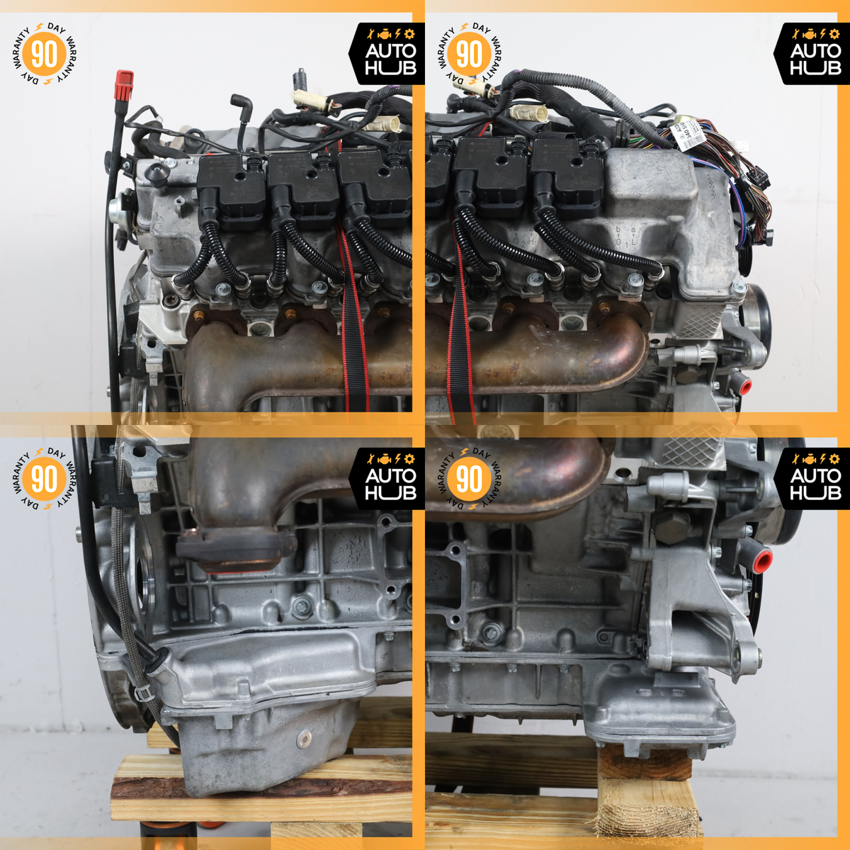 99-06 Mercedes R230 SL500 CLK500 Engine Motor Assembly 5.0 V8 M113 113.963 OEM - photo 21