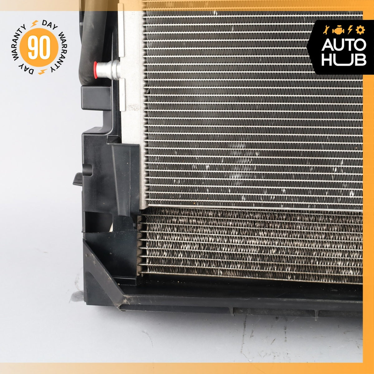 10-14 BMW E70 X5 X6 50i Water Cooling Radiator A/C Condenser Aux Cooler OEM - photo 14