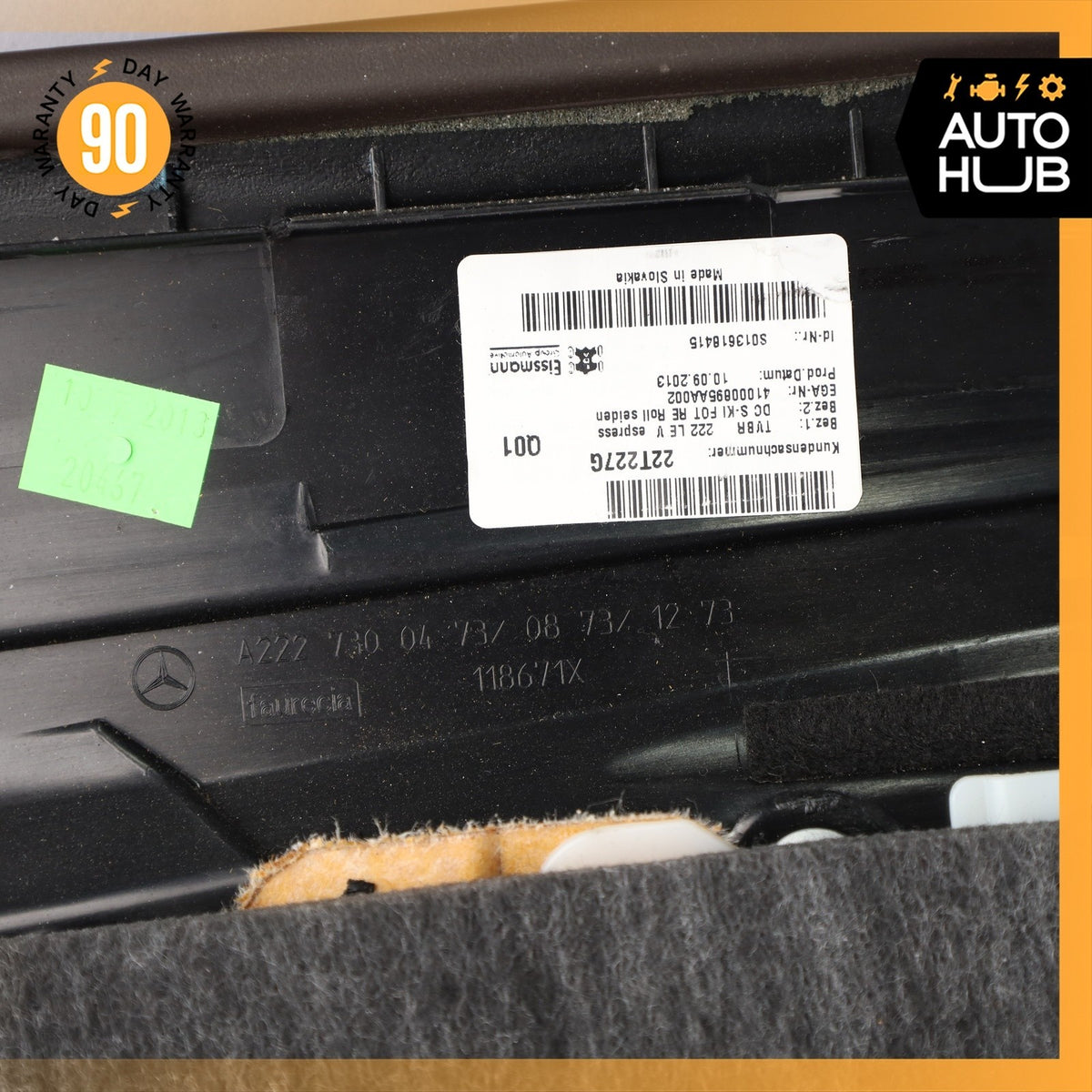14-20 Mercedes W222 S550 S63 AMG Rear Right Door Panel Exclusive OEM 87k - photo 21