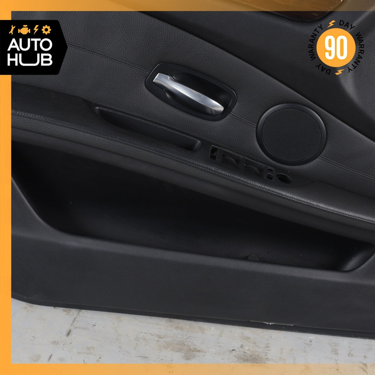 08-10 BMW E60 550i 528i Front Left Driver Side Interior Door Panel w/ Airbag OEM - photo 6