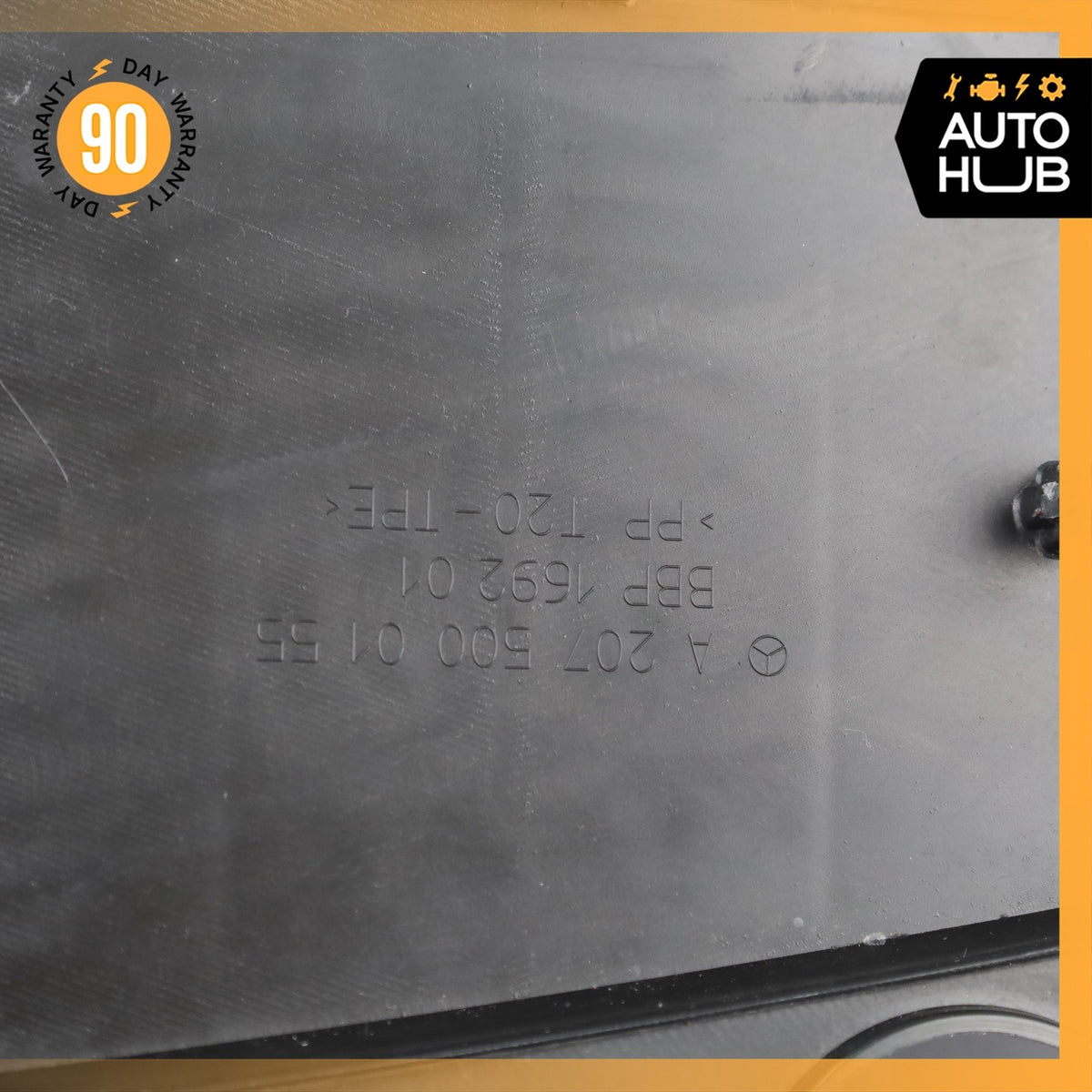 10-14 Mercedes W207 E350 E550 Engine Radiator Upper Baffle Air Duct OEM - photo 11