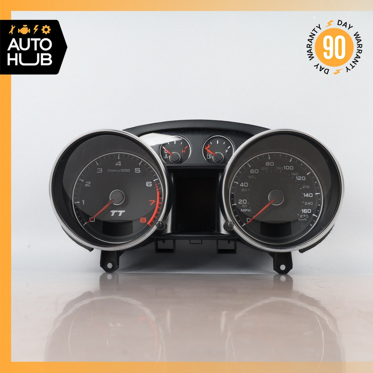 08-11 Audi 8J TT Instrument Cluster Speedometer 8J0920990M OEM 103k - photo 2