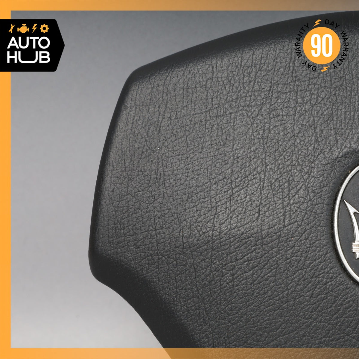 03-13 Maserati Quattroporte M139 Steering Wheel Air Bag Airbag Black OEM - photo 4