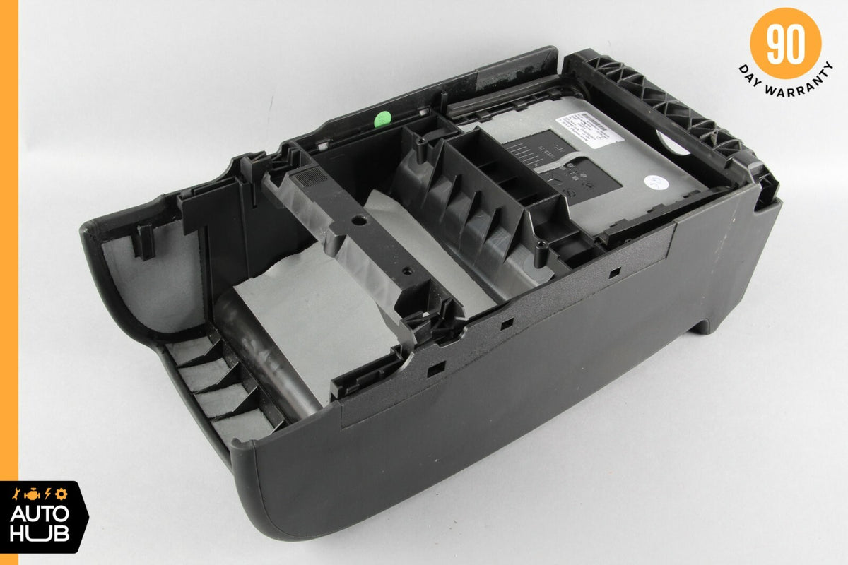 07-10 Mercede W216 CL550 Center Console Rear Storage Compartment Black OEM - photo 9