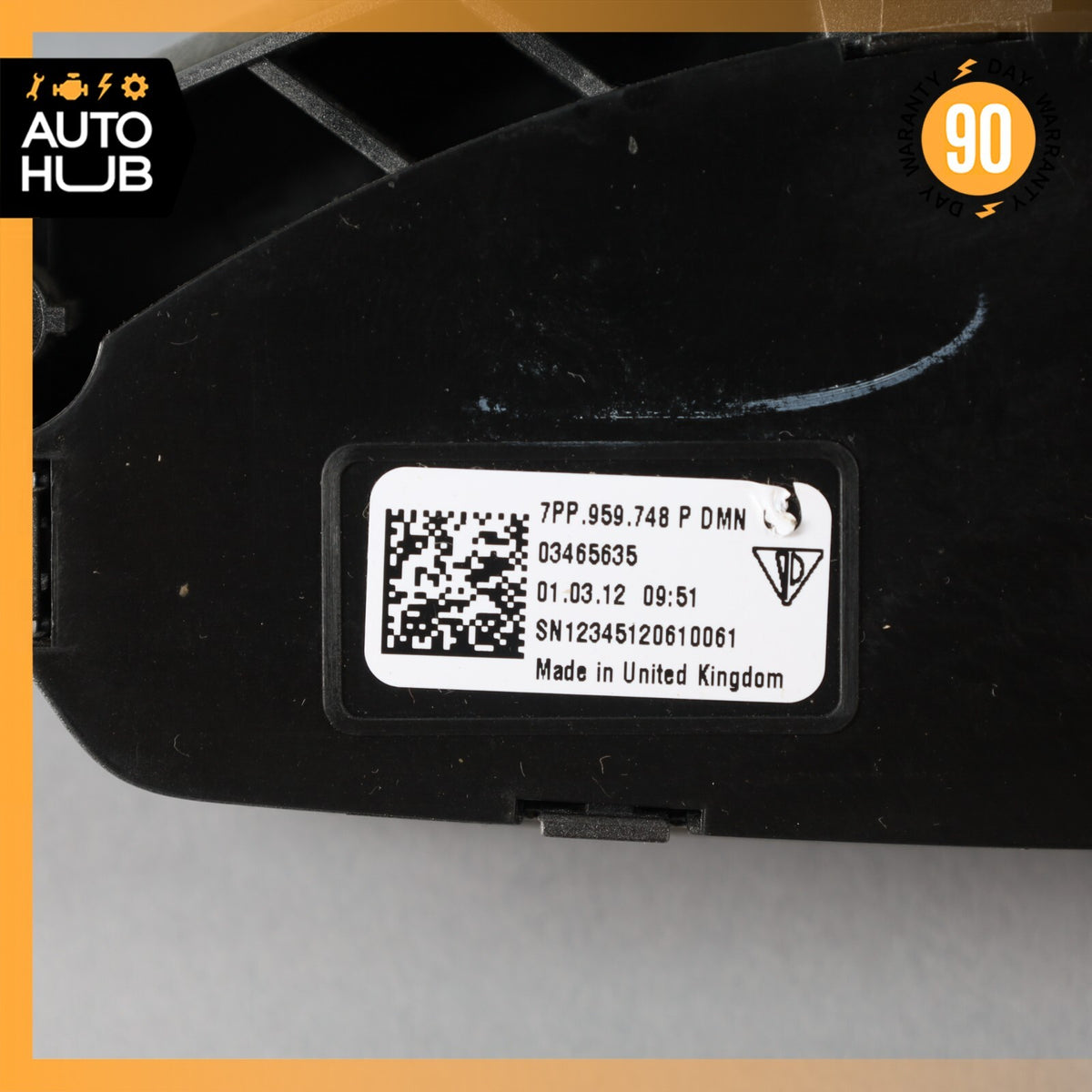 11-18 Porsche Cayenne 958 Hybrid S Front Right Side Seat Control Switch OEM - photo 14