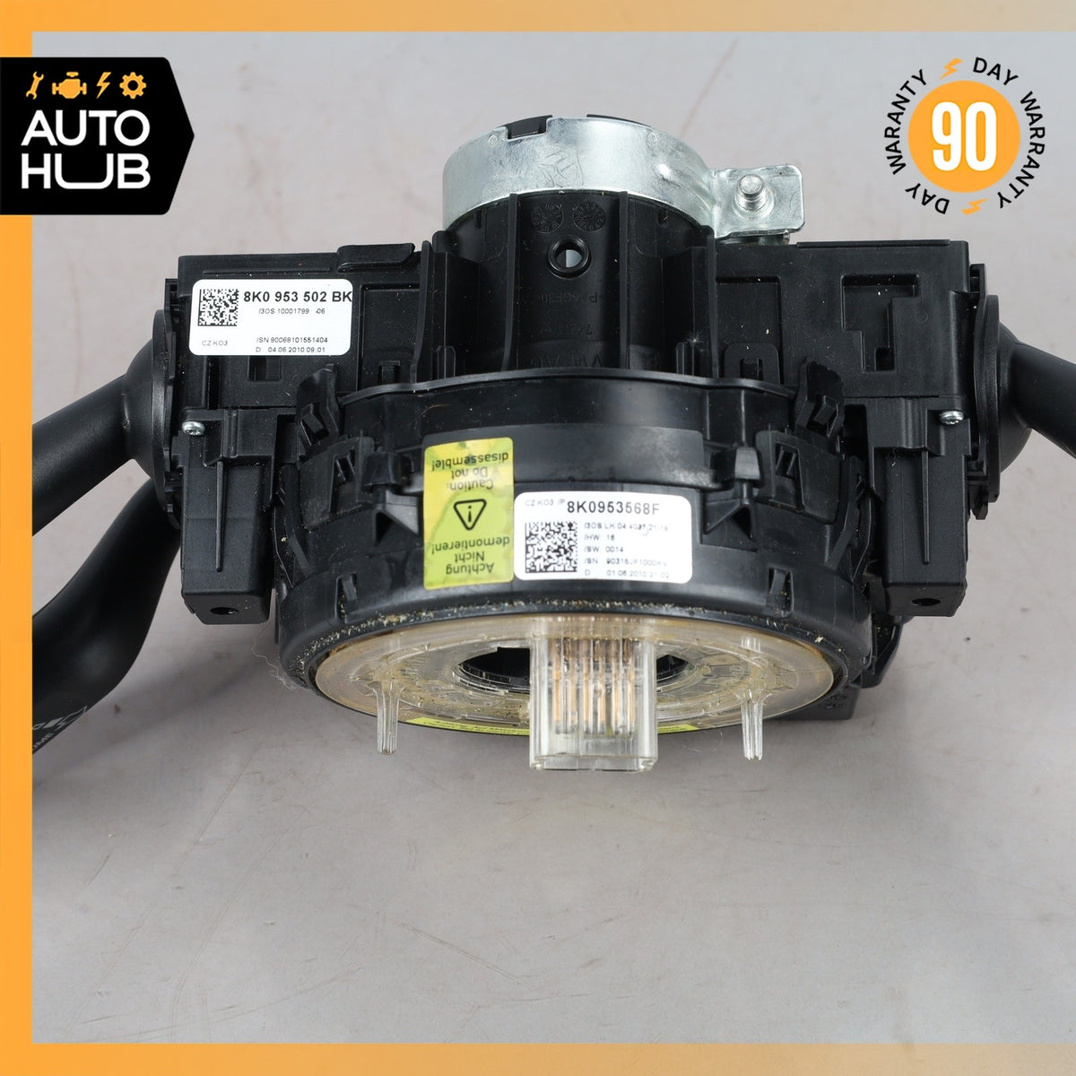 09-12 Audi 8R Q5 Steering Column Control Switch Clockspring OEM - photo 6