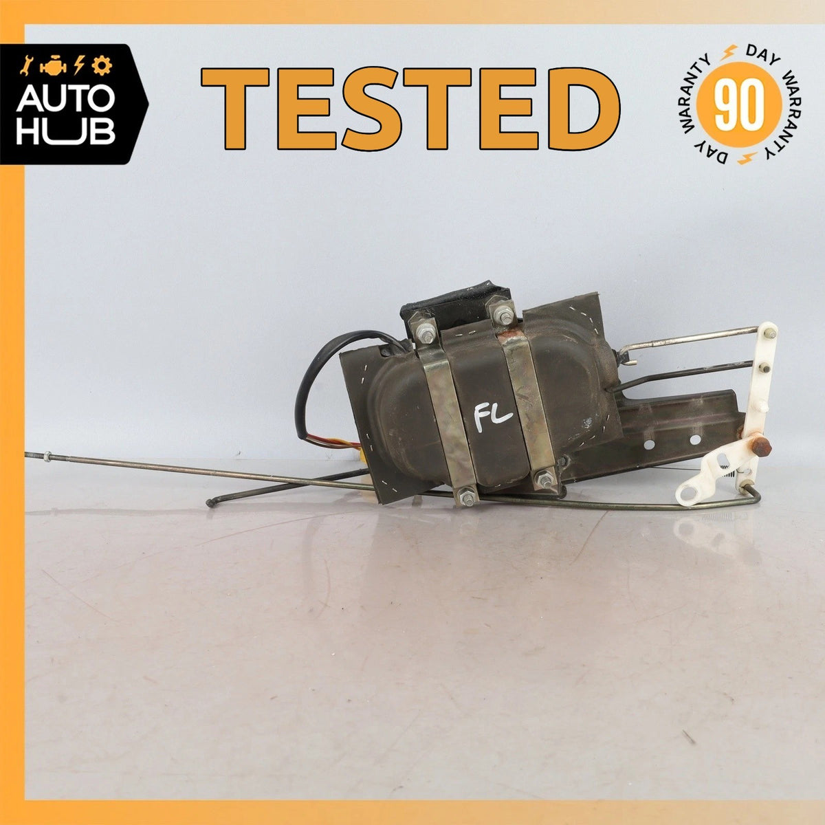 93-98 Bentley Brooklands Front Left Door Lock Solenoid Actuator w/ Bracket OEM - photo 1