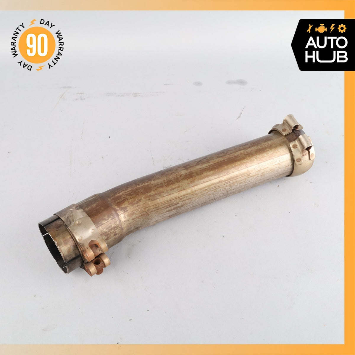 00-04 Aston Martin DB7 Vantage Left & Right Side Exhaust Pipe Set OEM 38k - photo 3