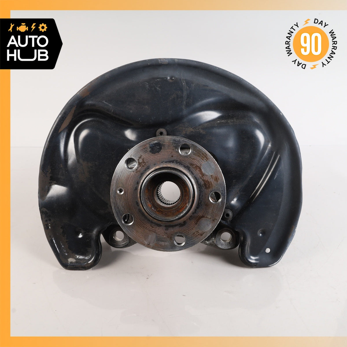 08-15 Audi 8J TT Front Right Side Spindle Knuckle Hub w/ Shield OEM - photo 2