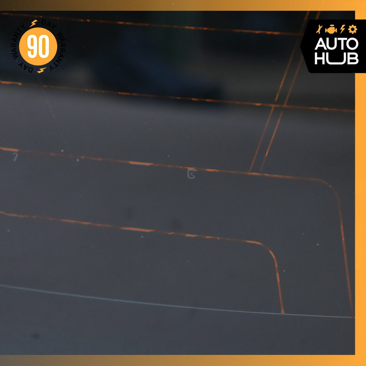 14-24 Maserati Ghibli M157 Rear Windshield Wind Shield Back Glass OEM - photo 11