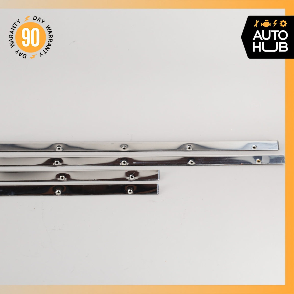 81-98 Rolls Royce Silver Spirit Spur Mulsanne Door Outer Step Sill Set OEM 22k - photo 10