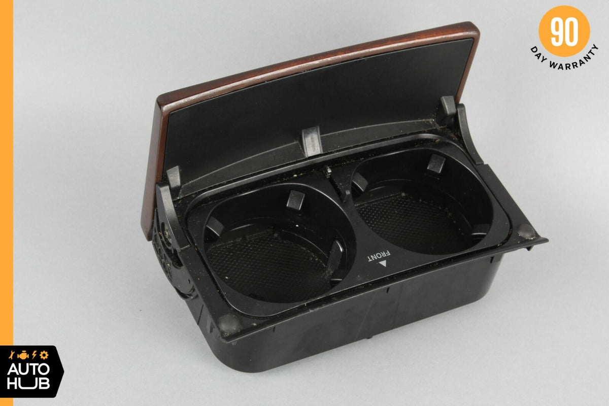 07-13 Mercedes W216 CL550 CL65 AMG Center Console Cup Holder Cover Trim OEM - photo 4