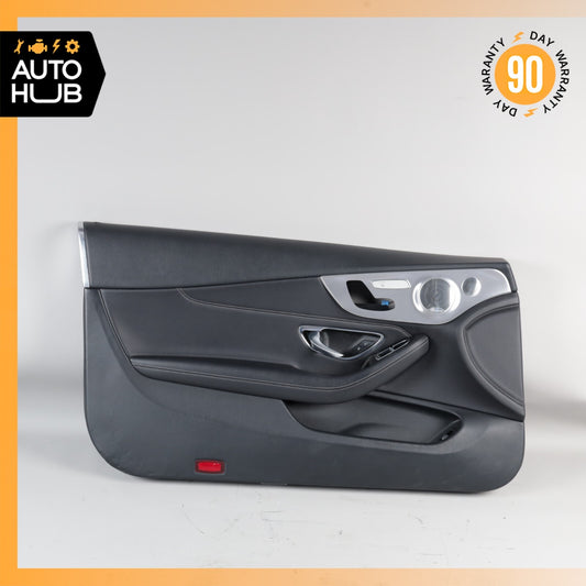 19-22 Mercedes W205 C300 C63 AMG Coupe Front Left Side Interior Door Panel OEM - photo 1