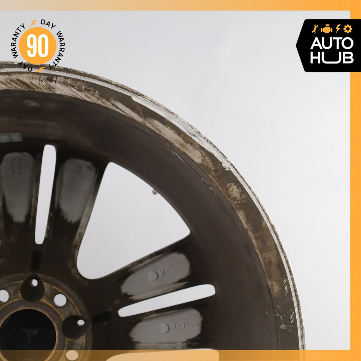 Mercedes X164 GL350 GL450 GL450 8.5 x 20 20" Wheel Rim Silver 1644016002 OEM - photo 11