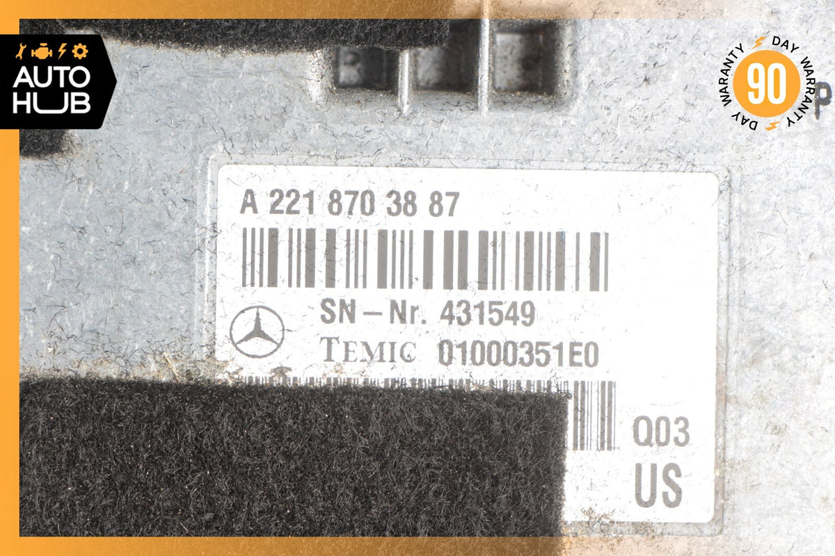 07-14 Mercedes W221 S550 CL550 Voice Language Communication Control Module OEM - photo 8