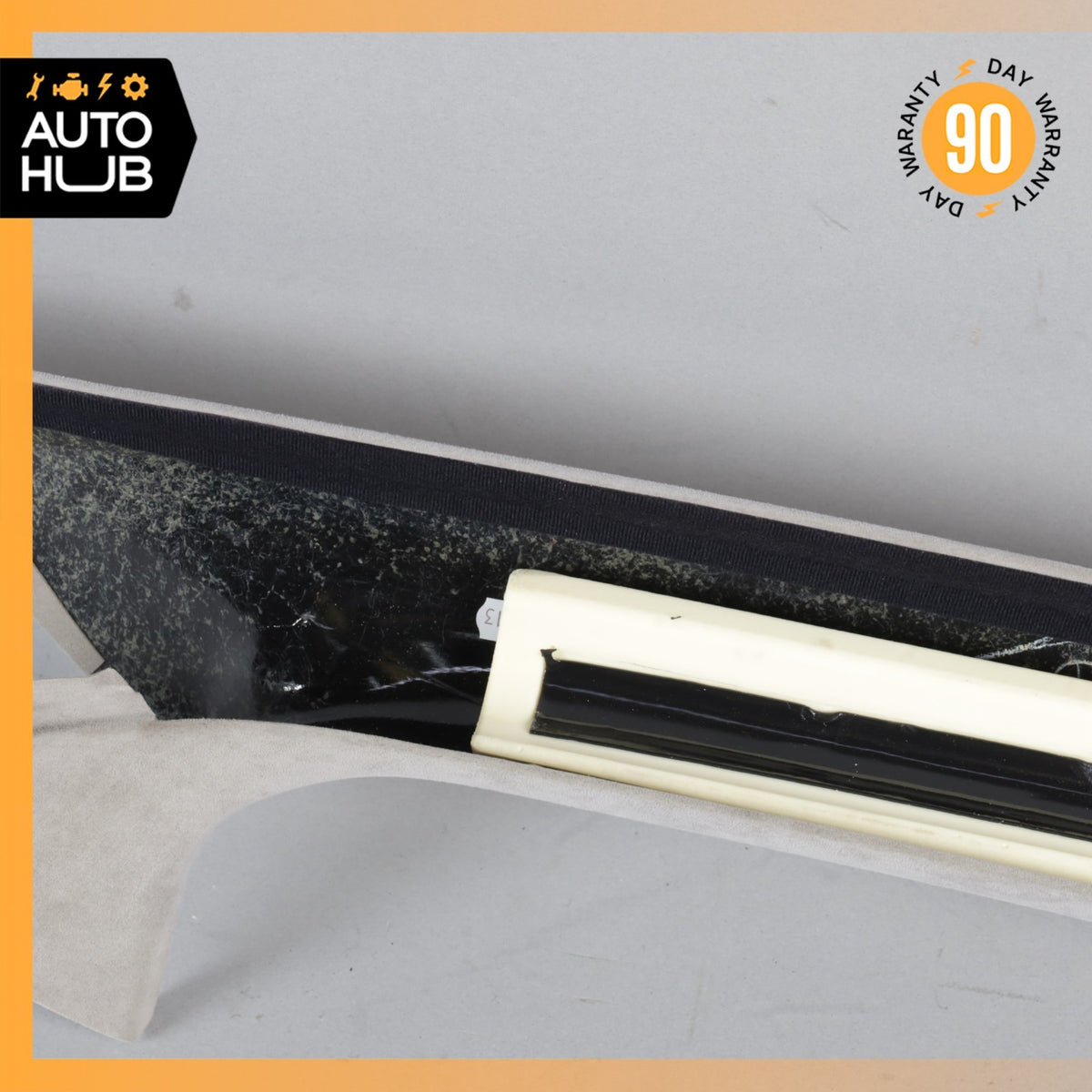 13-16 Aston Martin DB9 Volante Front Left A Pillar Trim Panel Suede OEM 22k - photo 11