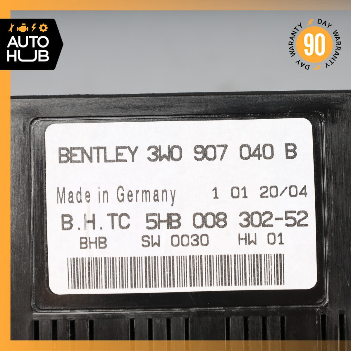 03-07 Bentley Continental GT Coupe AC A/C Heater Control Module OEM 36k - photo 10