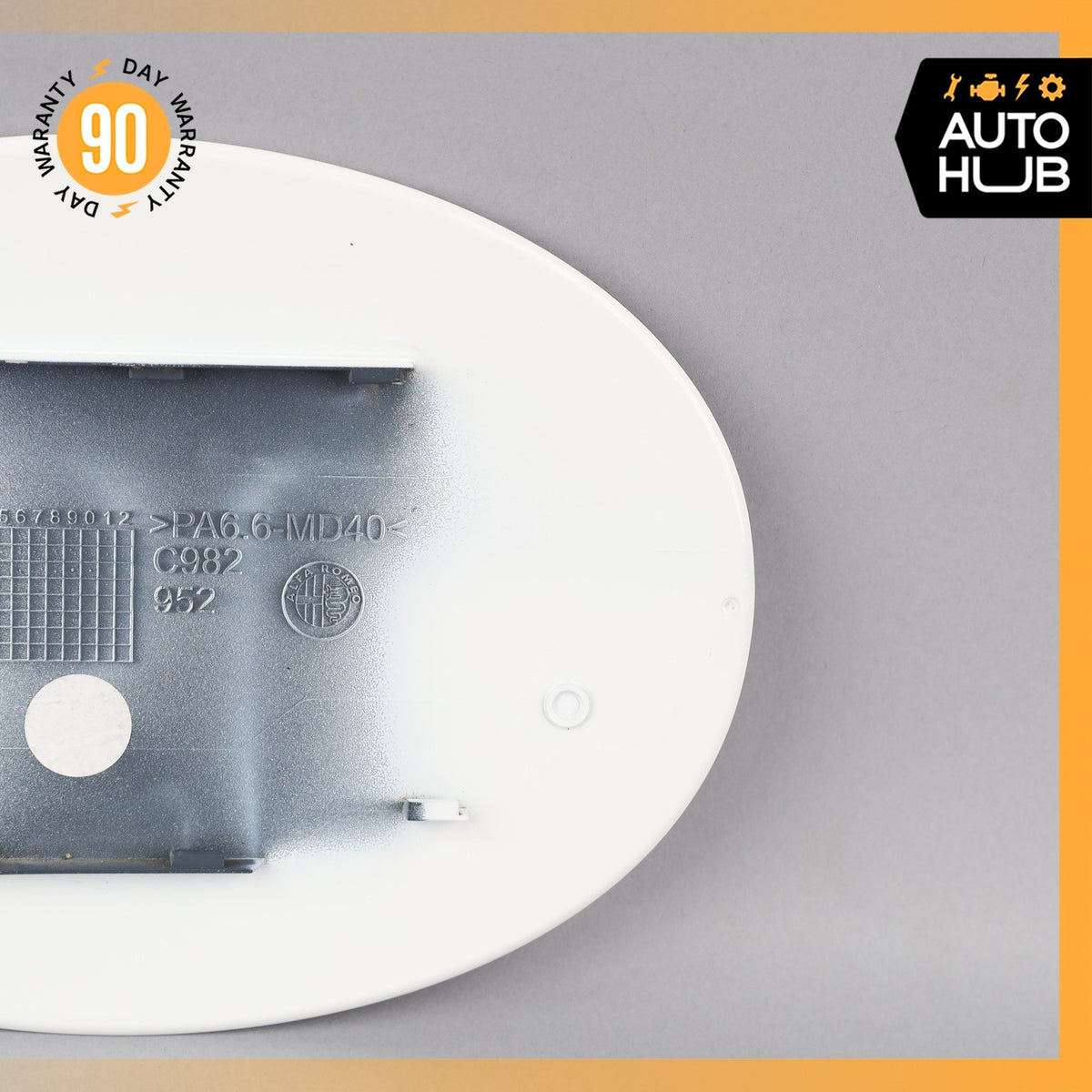 17-23 Alfa Romeo 952 Giulia Fuel Gas Tank Door Lid Cover OEM 49k - photo 7
