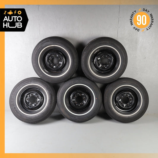 Rolls Royce Silver Spirit / Mulsanne 6 x 15 15" Wheel Rim Rims Tires Set OEM - photo 1