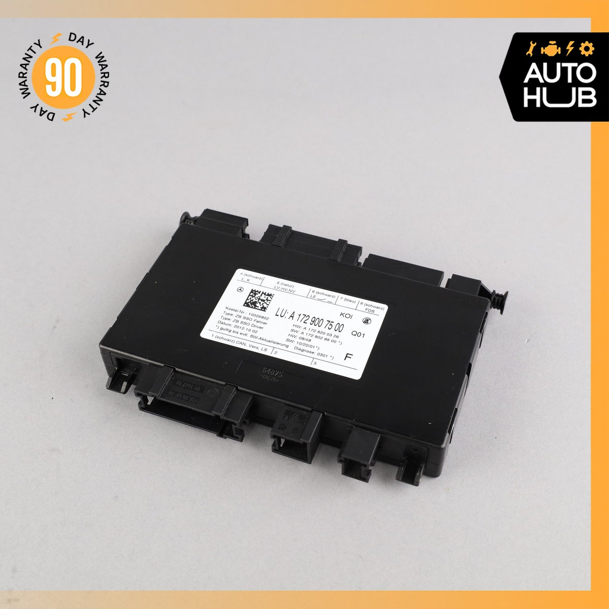 08-18 Mercedes W212 E350 CLS63 SLK250 Seat Control Module Front Left Side OEM - photo 2