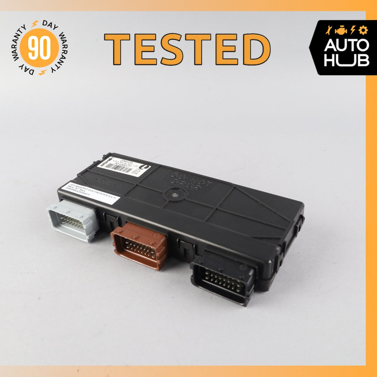 03-13 Maserati Quattroporte S M139 Front Left Side Seat Control Module OEM - photo 1