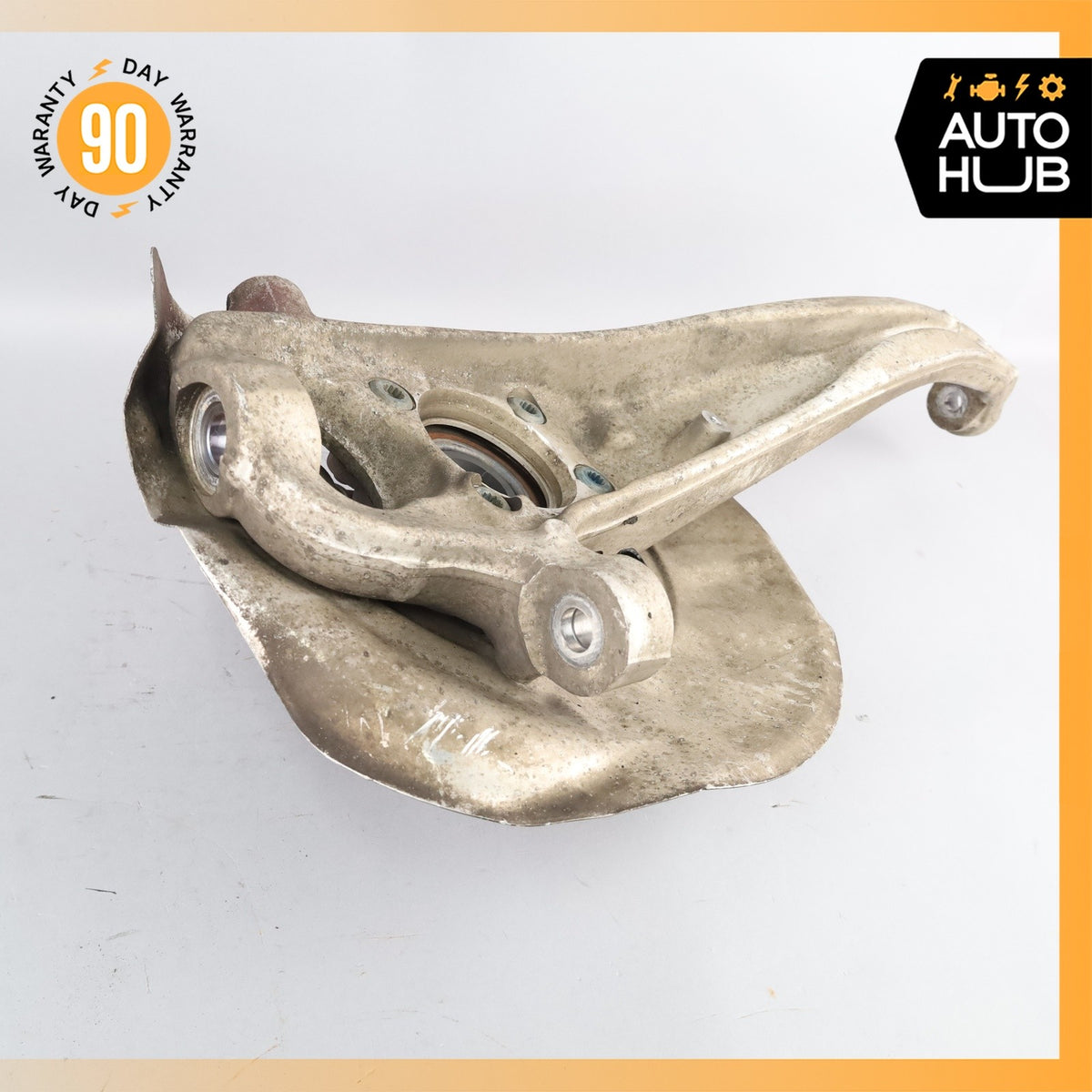 11-18 Porsche Cayenne 958 Front Right Knuckle Spindle 7P0615312B OEM - photo 10