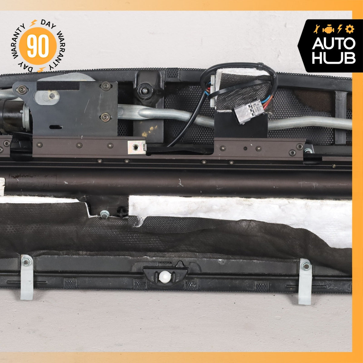 06-13 Bentley Flying Spur Rear Window Sun Shade Screen Roller Blind OEM 76k - photo 13