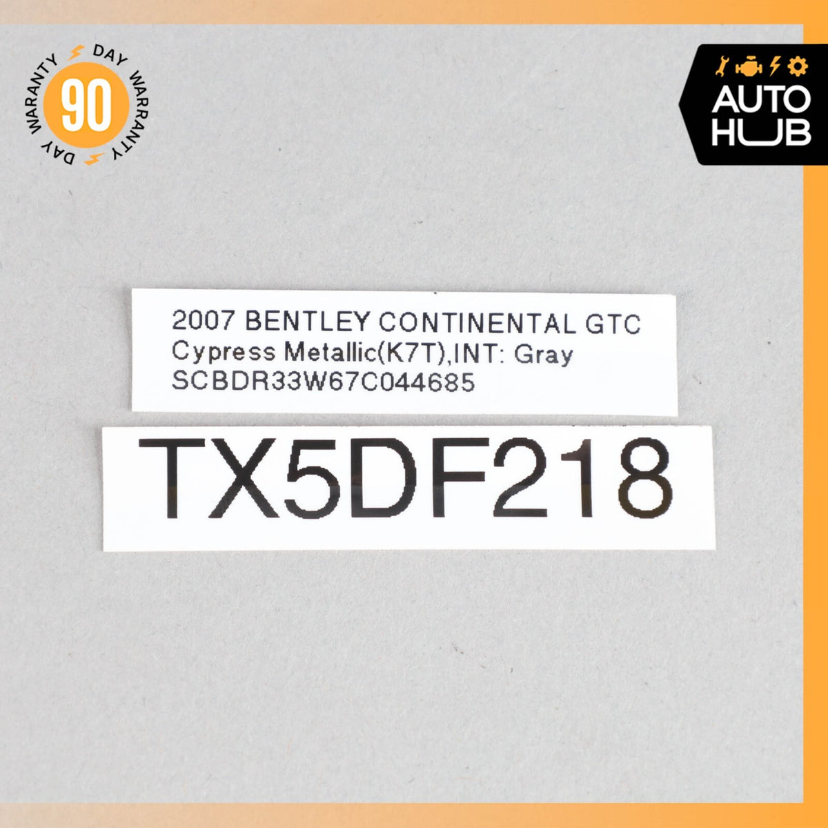 03-13 Bentley Continental GTC Instrument Cluster Speedometer Bezel Trim OEM - photo 13