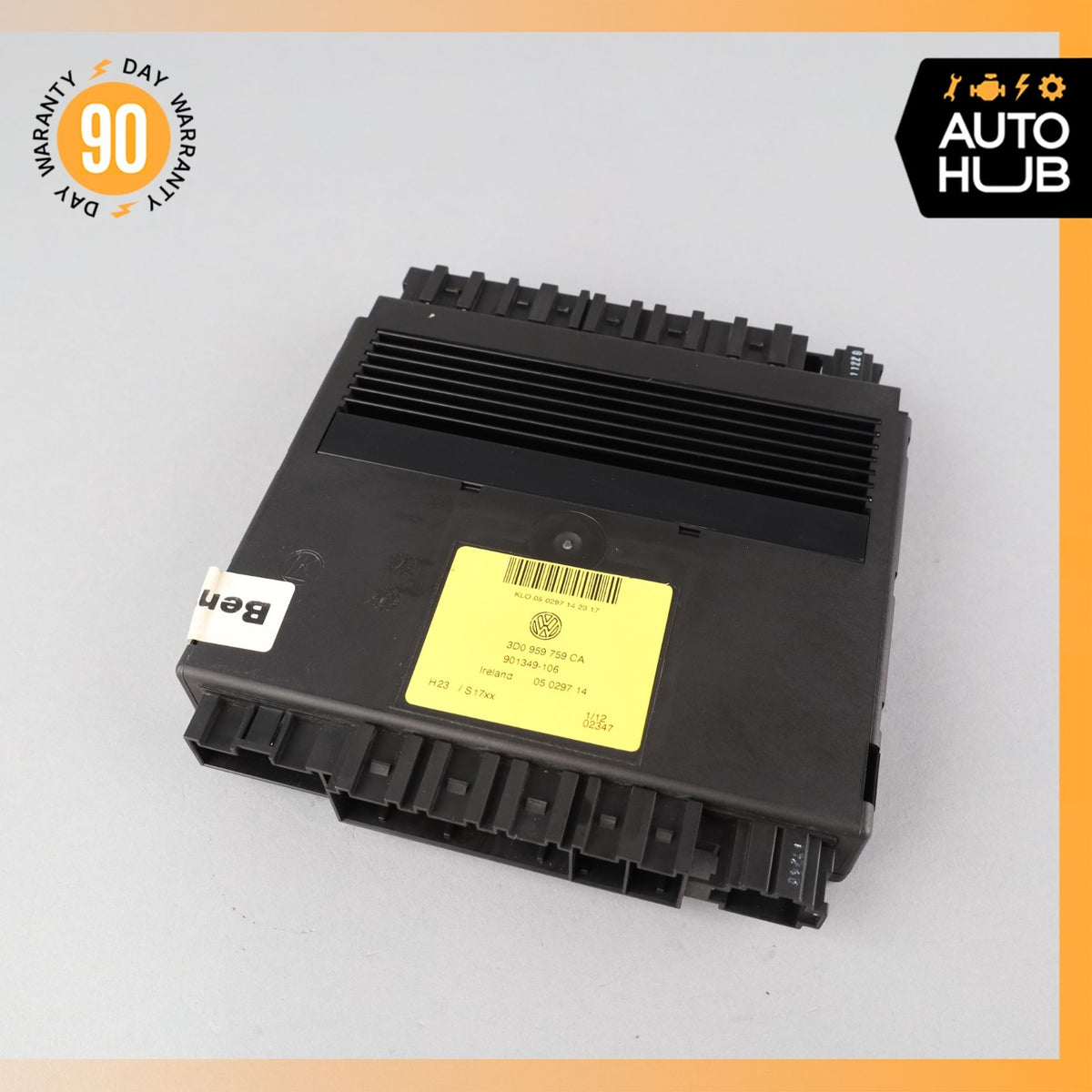 06-13 Bentley Continental Flying Spur Front Right Seat Control Module OEM - photo 2