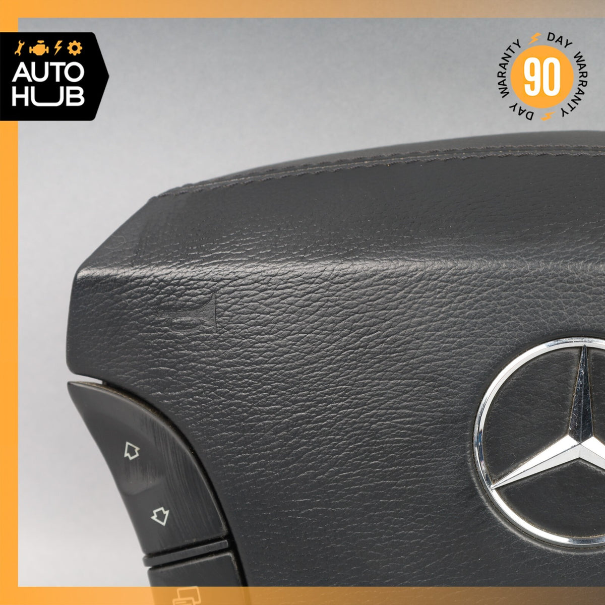 00-06 Mercedes W215 CL500 S350 CL55 AMG Steering Wheel Air Bag Airbag Black OEM - photo 5