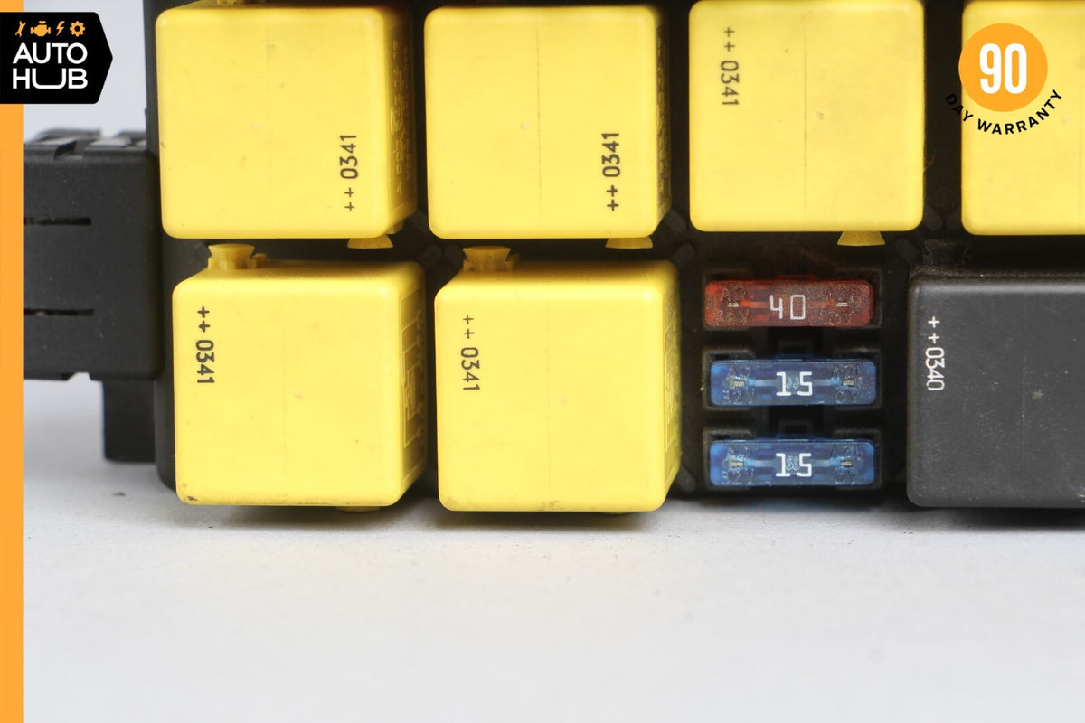03-12 Mercedes R230 SL55 SL550 SLR Front Left SAM Fuse Box Control Module OEM - photo 6